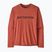 Лонгслів чоловічий Patagonia Cap Cool Daily Graphic Shirt '73 text logo / potters red x-dye