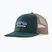 Кепка Patagonia P-6 Logo Trucker cascade green
