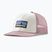 Кепка Patagonia P-6 Logo Trucker white w/quiet violet
