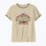 Футболка жіноча Patagonia Great Waves Ringer Tee undyed natural