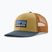 Кепка Patagonia P-6 Logo Trucker Hat lynx tan