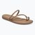 Шльопанці жіночі Crocs Miami Toe Loop Sandal milk chocolate