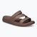 Шльопанці Crocs Getaway Strappy truffle