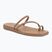 Шльопанці жіночі Crocs Miami Toe Loop Sandal milk chocolate