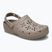 Шльопанці Crocs Classic Floral Cutout Clog taupe