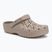 Шльопанці Crocs Classic Floral Cutout Clog taupe