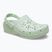 Шльопанці Crocs Classic Floral Cutout Clog jade tint