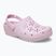 Шльопанці Crocs Classic Floral Cutout Clog pink milk