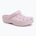 Шльопанці Crocs Classic Floral Cutout Clog pink milk