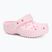 Шльопанці дитячі Crocs Classic Floral Cutout Clog Kids Toddler pink milk