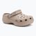 Жіночі крокси Crocs Classic Platform Clog taupe