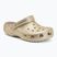 Шльопанці дитячі Crocs Classic Chunky Glitter sandstone