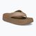 В'єтнамки жіночі Crocs Gateway Platform milk chocolate