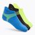 Чоловічі шкарпетки Under Armour Dry Run Lite No Show 3 пари blue atlantis/black/reflective