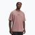 Футболка для тренувань чоловіча Under Armour Project Rock Heavyweight Oversized maroon mist/black