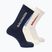 Шкарпетки Salomon Everyday Crew 3 pairs spellbound/vanilla ice/lunar rock