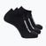Шкарпетки Salomon Everyday Lite Low 3 pairs black/black/black
