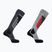 Шкарпетки лижні Salomon S/Access 2-Pack anthracite/light grey