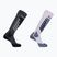 Шкарпетки лижні Salomon S/Access 2-Pack anthracite/sweet lavender