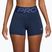 Шорти жіночі Nike Pro Sculpt High Waisted 3" Biker midnight navy/white
