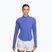 Лонгслів для бігу жіночий Nike Tempo Flash Dri-Fit 1/4 Zip sapphire/black/white