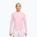 Жіноча бігова лонгслівка Nike Tempo Swoosh Run Dri-Fit 1/4-Zip pink foam/white