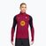 Кофта футбольна чоловіча Nike FC Barcelona Strike Soccer Drill Top noble red/mineral yellow/mineral yellow