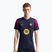 Футболка футбольна чоловіча Nike FC Barcelona Strike Soccer Dri-Fit blackened blue/noble red/mineral yellow