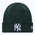 Шапка зимова New Era League Essential New York Yankees dark green/white