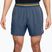 Шорти тенісні чоловічі Nike Court Dri-Fit Advantage 6" new slate/laser orange/white