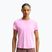 Футболка для тренувань жіноча Nike One Classic pink rise/white