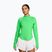 Лонгслів для бігу жіночий Nike Tempo Swoosh Run Dri-Fit 1/4-Zip illusion green/white