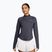 Лонгслів для бігу жіночий Nike Tempo Swoosh Run Dri-Fit 1/4-Zip LS gridiron/white
