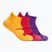 Шкарпетки HOKA No-Show Run Sock 3-pack egg yolk/cerise/virtual violet