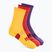Шкарпетки HOKA Quarter Run Sock 3-Pack egg yolk/cerise/virtual violet