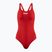 Купальник суцільний жіночий Arena Team Swim Pro Solid red/white