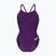 Купальник суцільний жіночий Arena Team Light Drop Solid plum/white