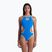 Купальник суцільний жіночий arena One Biglogo One Piece blue river/fluo orange