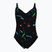 Купальник суцільний жіночий arena Abyss U Back multi black/black