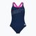 Купальник суцільний жіночі arena Logo Swim Pro navy/shocking pink