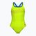 Купальник суцільний жіночі arena Logo Swim Pro artic lime/blue china