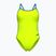 Купальник суцільний жіночий Arena Lace Back Solid artic lime/blue cosmo