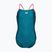 Купальник суцільний дитячий arena Light Drop Solid deep teel/shocking pink/verbena