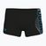Плавки-боксерки чоловічі arena Basic Swim Short black/turquoise