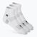 Шкарпетки Venum Vector Ankle 3 пари white/grey