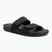 Шльопанці чоловічі Quiksilver Rivi Leather Double Adjust black 1
