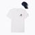 Чоловіча тенісна сорочка Lacoste TH1044 біла / темно-синя