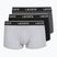 Боксерки чоловічі Lacoste 5H1300 3 pack silver chine/flagstone/black