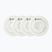 Колеса для роликів Luminous Led Wheels Duo 76mm/85A X4 white/red
