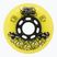 Колеса для роликів FR Skates Street Invaders Wheels 80mm/84A X4 yellow/black